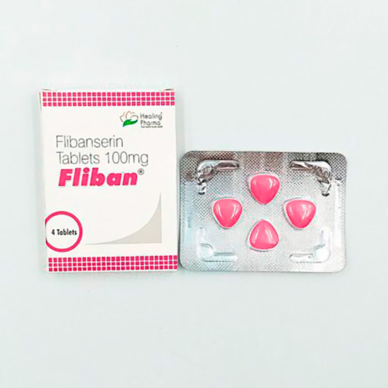 Fliban 100 мг (флібансерин) - сильнодіючий зубдник для жінок