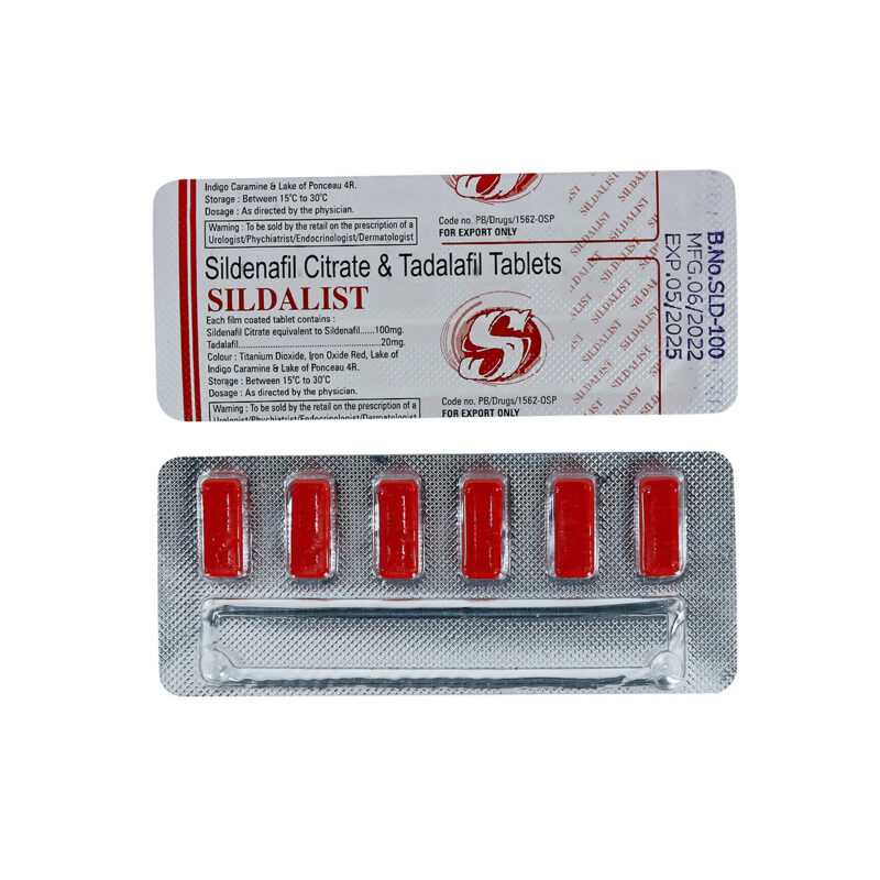 Sildalist 100/20 мг