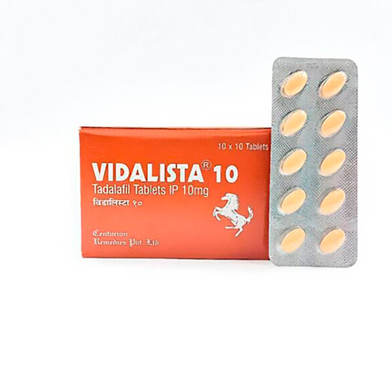 Vidalista 10 мг (Сіаліс) тадалафіл - засіб для міцної потенції чоловіків