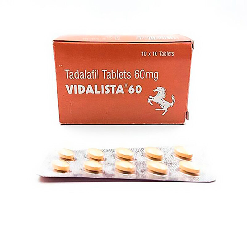 Vidalista 60 мг (тадалафіл) - пігулки для міцної потенції