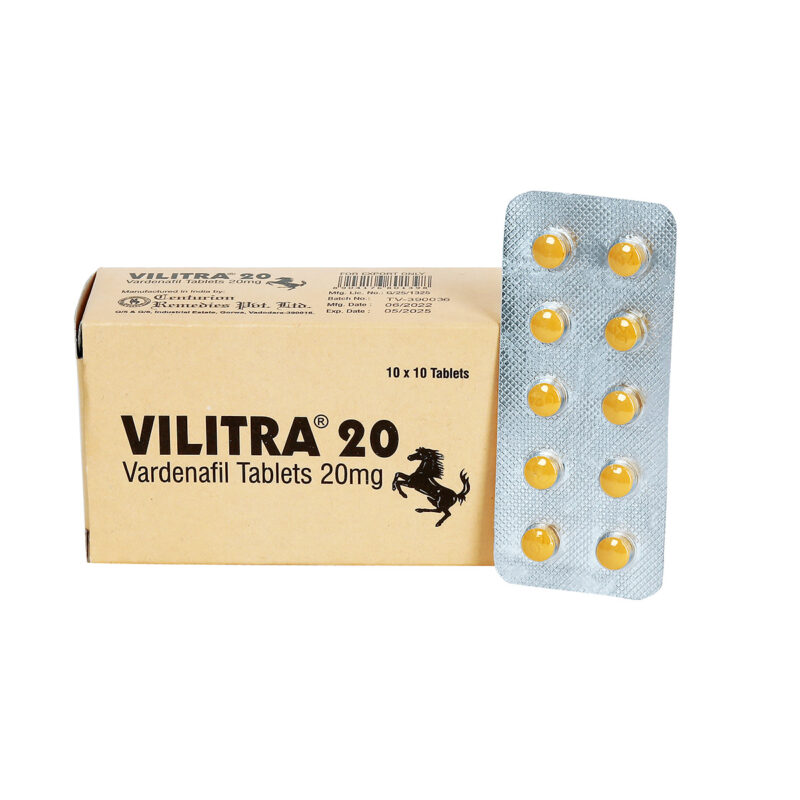 Vilitra 20 мг - засіб для міцної ерекції